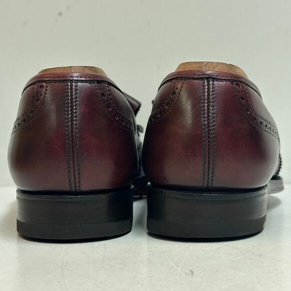 NEW HEELS Crockett & Jones x Brooks Brothers Tassel Loafer Made in England 7.5 D